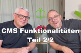 Welche Funktionen benötigt ein modernes CMS - Teil 2/2