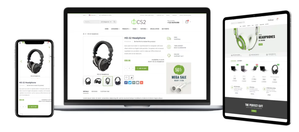 Kein «Kaltstart» dank dem durch CS2 vorkonfigurierten Magento Basis-Setup