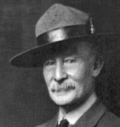 Gründer der Pfadibewegung Sir Lord Robert Stephenson Smyth Baden-Powell of Gilwell, kurz Bipi 