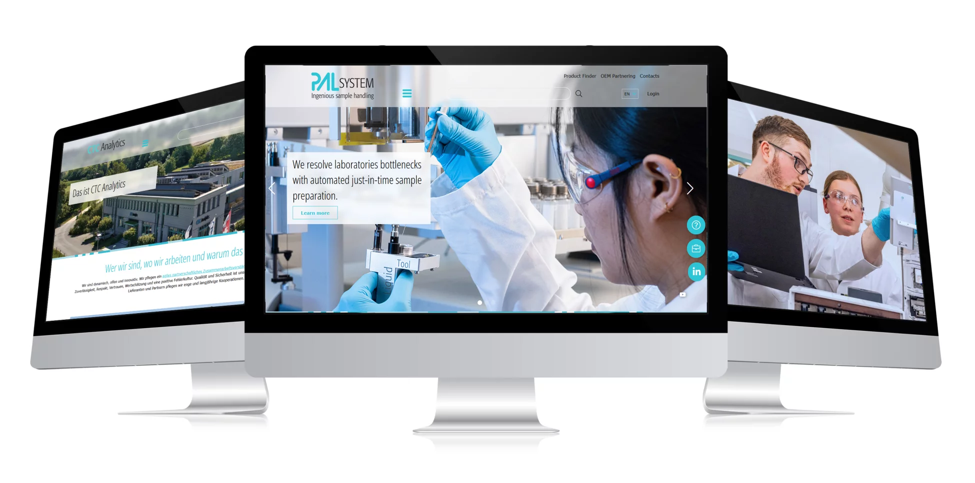 Screenshots CTC Analytics | PAL System Neue Websites von CTC Analytics | PAL System von CS2 mit TYPO3