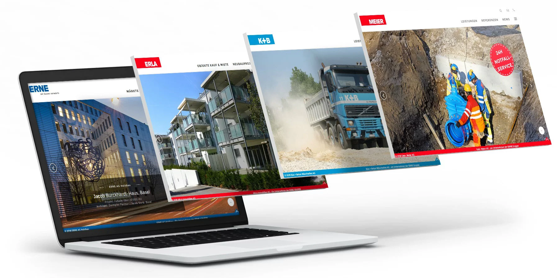 Dank dem CS2-Setup von TYPO3 ist eine einfache, günstige und übersichtliche Bearbeitung aller Webseiten in der Multidomain-Lösung möglich