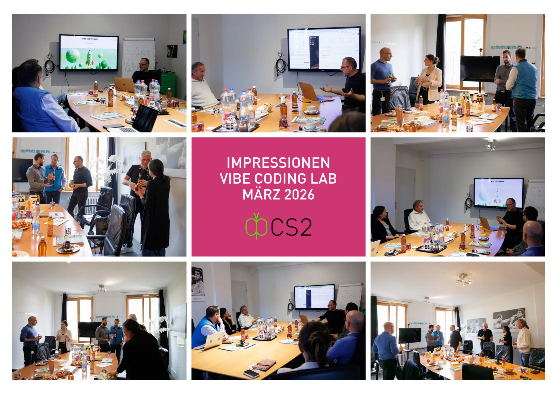 Impressionen Vibe Coding März Lab