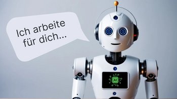 KI und AI Tools arbeiten für uns.